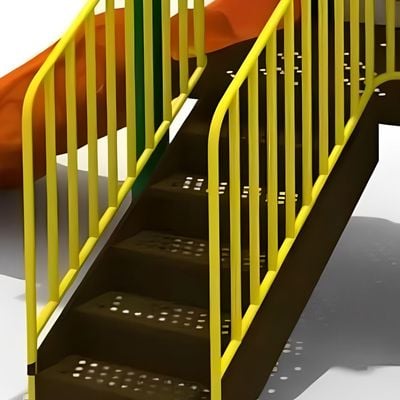 MYTS Palm Outdoor Straight Slide for Kids